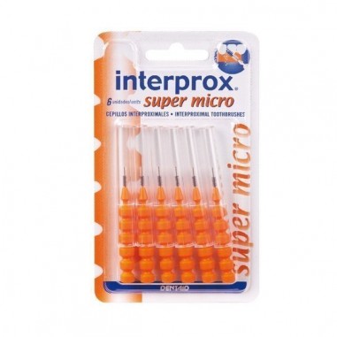 CEPILLO ESPACIO INTERPROXIMAL INTERPROX SUPER MICRO 6 U