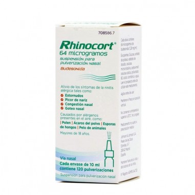 RHINOCORT 64 MCG/PULSACION...