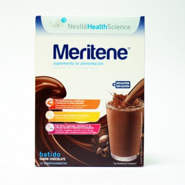 MERITENE  30 G 15 SOBRES CHOCOLATE
